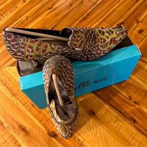 Bellini “Brim” Kitten Heel – Wine Multi Leopard – Size 8